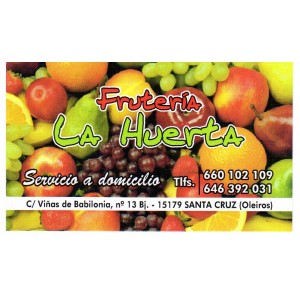Frutería La Huerta