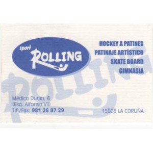Rolling Sport, Material deportivo A Coruña
