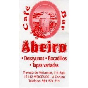 Café Bar Abeiro, en Meicende, A Coruña
