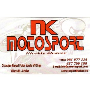 NK MOTOSPORT, taller y tienda de motos en Villarrodis, Arteixo, A Coruña