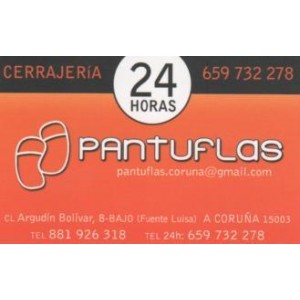 Cerrajería y Reparación de calzado Pantuflas, en A Coruña