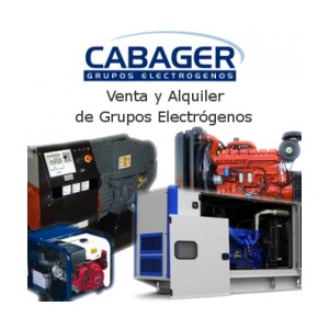 Venta y alquiler de grupos electr&oacute;genos Cabager 