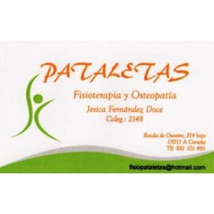 Fisioterapia y Ostepatía Pataletas