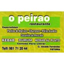 Restaurante O Peirao, en Finisterre, comida para llevar