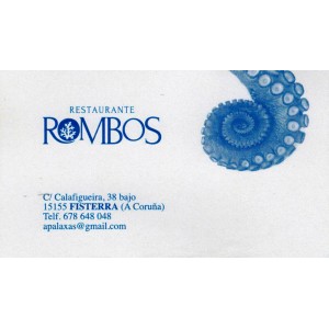 Restaurante Rombos, en Finisterre