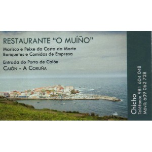 Restaurante O Muiño, en Caión, Laracha