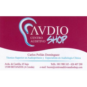 Audio Shop, Centro Auditivo en Betanzos