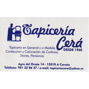 Tapicería Artesanal Cerá, tapiceros desde 1960 en A Coruña