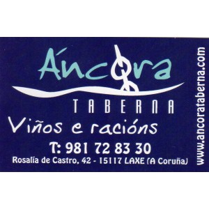 ÁNCORA Taberna, en Laxe, A Coruña