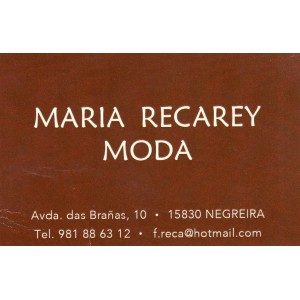 MARIA RECAREY MODA