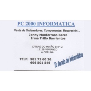 PC 2000 Inform&aacute;tica