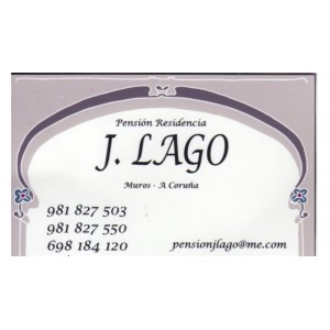 Pensión Residencia J.LAGO, en Muros