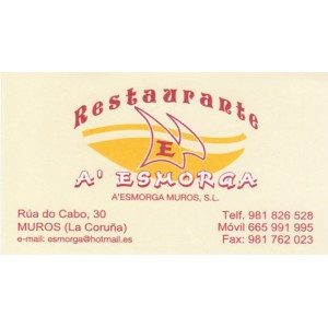 Restaurante A Esmorga, en Muros