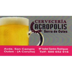 Cervecería ACRÓPOLIS, en Serra de Outes