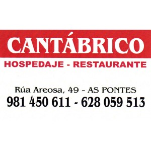 CANTÁBRICO Restaurante Hospedaje en As Pontes de García Rodríguez